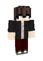 Ko'zoynakli yozgi Klim — Minecraft skin, rasm 1