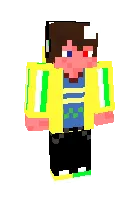 Eng xavfli Andy — Minecraft skin, rasm 1