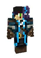 Uchqunli sayohatchi — Minecraft skin, rasm 1