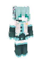 Miku — Minecraft skin, rasm 1