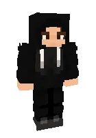 Kapushonli bola — Minecraft skin, rasm 1