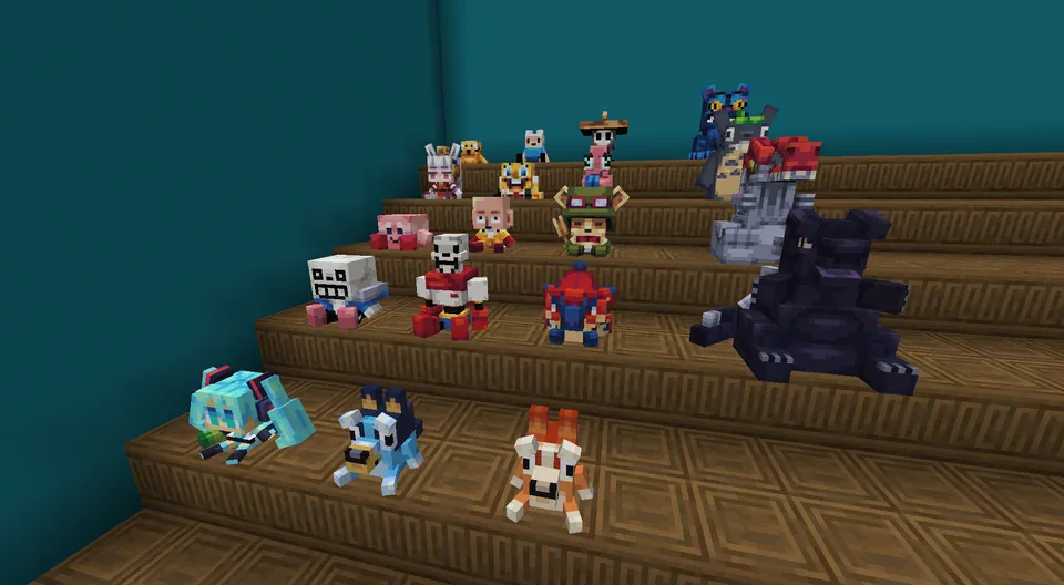 Nenu's Pop Plushies — Minecraft mod, rasm 6