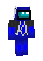 Amogus napa — Minecraft skin, rasm 1