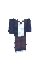 Last Breath Sans libosi — Minecraft skin, rasm 1