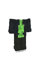 Qora pidjak — Minecraft skin, rasm 1