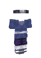 Itachi Uchiha kiyimi — Minecraft skin, rasm 1
