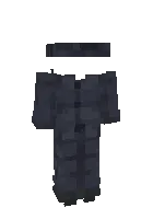 Gojo kiyimi — Minecraft skin, rasm 1