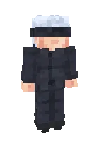 Gojo — Minecraft skin, rasm 1