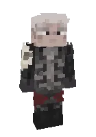 Diablo 2 nekromanti — Minecraft skin, rasm 1