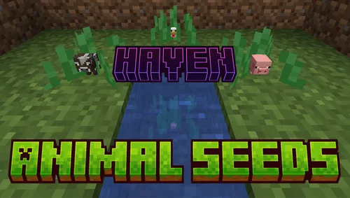 Haven Animal Seeds — Minecraft mod, rasm 1
