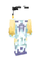 Hazbin otelidan Adam kiyimi — Minecraft skin, rasm 1