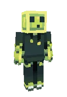 Glizar bilan Laym — Minecraft skin, rasm 1