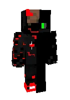 Yarim demon yarim soya — Minecraft skin, rasm 1