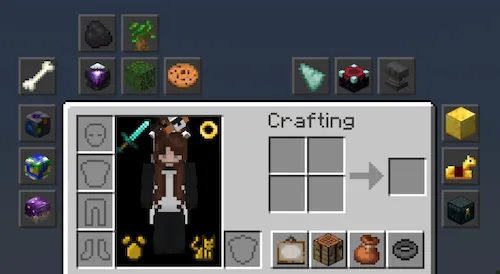 Inventory Buttons — Minecraft mod, rasm 1