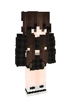 Yoqimtoy qiz — Minecraft skin, rasm 1
