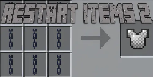 Restart Items 2 — Minecraft mod, rasm 1