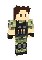 Military Ryder — Minecraft skin, rasm 1