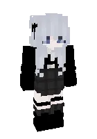 G'amgin qiz — Minecraft skin, rasm 1