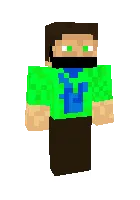Yashil — Minecraft skin, rasm 1