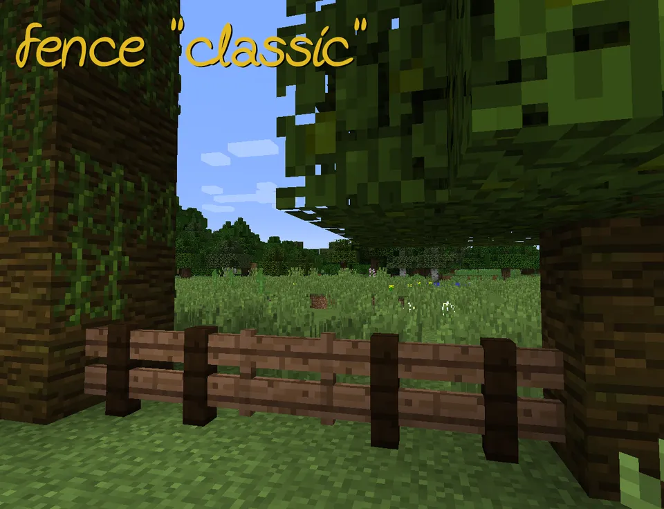Customfence — Minecraft mod, rasm 2