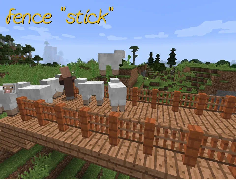 Customfence — Minecraft mod, rasm 4