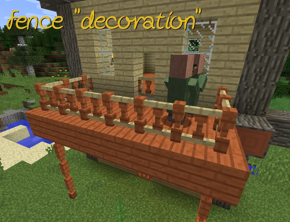 Customfence — Minecraft mod, rasm 8