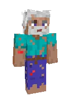 Uysiz bobo — Minecraft skin, rasm 1