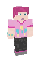 MLP poni uslubidagi bola — Minecraft skin, rasm 1
