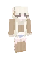 coquette blond — Minecraft skin, rasm 1