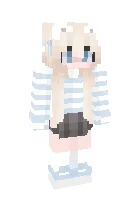 Tulki qaroqchi — Minecraft skin, rasm 1