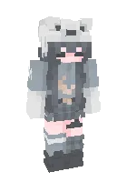 Ayiq qiz sonya — Minecraft skin, rasm 1