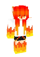 Qizil tulki — Minecraft skin, rasm 1