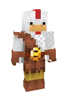 Tovuq jangchi — Minecraft skin, rasm 1