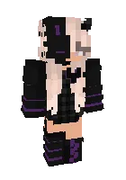 Qorong'i tun — Minecraft skin, rasm 1