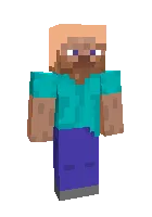 Shunchaki kal Steve — Minecraft skin, rasm 1