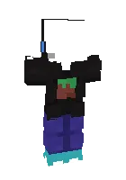 Youtuber kostyumi — Minecraft skin, rasm 1