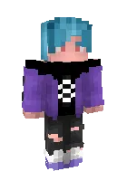 Natsu — Minecraft skin, rasm 1