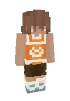 Kel OMORI — Minecraft skin, rasm 1