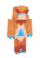 Dagoda Kaiju paradise — Minecraft skin, rasm 1