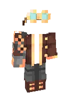 stimpank kostyumi — Minecraft skin, rasm 1