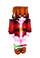 Qo'rqinchli yangi yil — Minecraft skin, rasm 1