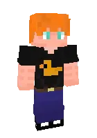 Koftasida o'rdak bor yigit — Minecraft skin, rasm 1