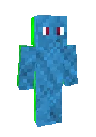 Ikki karra pupsik — Minecraft skin, rasm 1