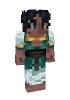 Ko'ylakdagi Dana — Minecraft skin, rasm 1
