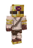 Boris (Oltin yuzli) — Minecraft skin, rasm 1