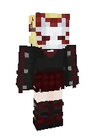 Kitsune — Minecraft skin, rasm 1