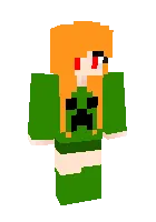 Yuni vampir — Minecraft skin, rasm 1