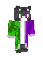 Kurshik kimanoda — Minecraft skin, rasm 1