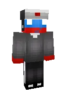 Quvnoq va yoqimtoy Rossiya — Minecraft skin, rasm 1