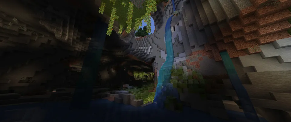 Perlinescent Caves — Minecraft mod, rasm 3